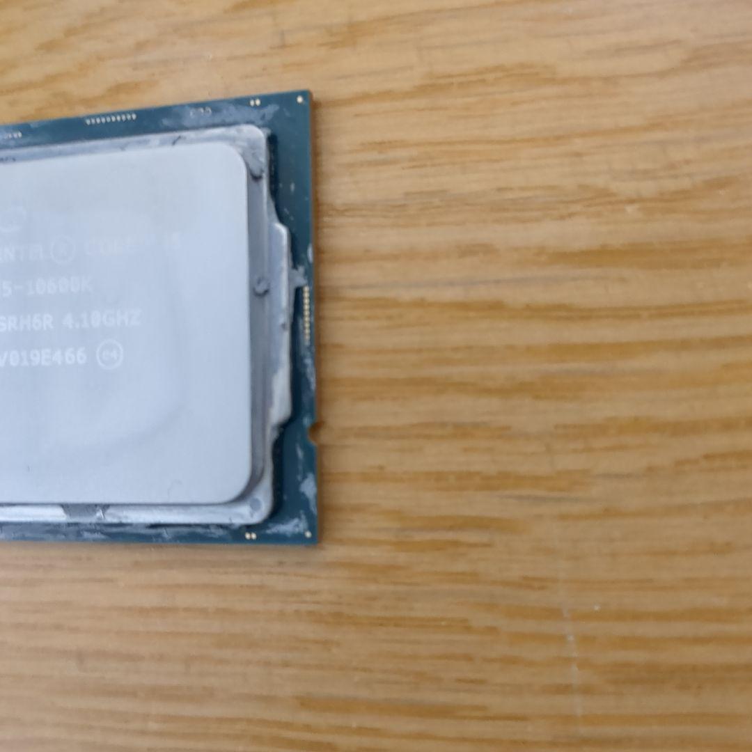 【ジャンク】Intel Core i5-10600K CPU