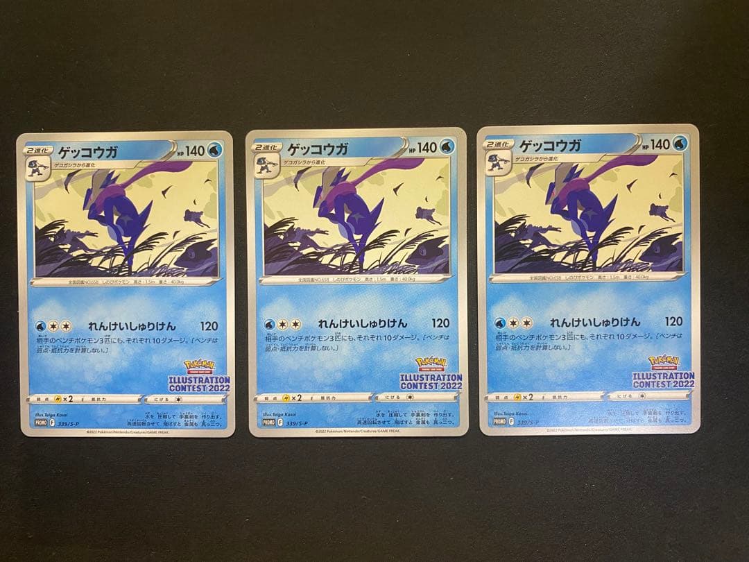 【24時間以内発送】ゲッコウガ2022イラストレーションコンテスト