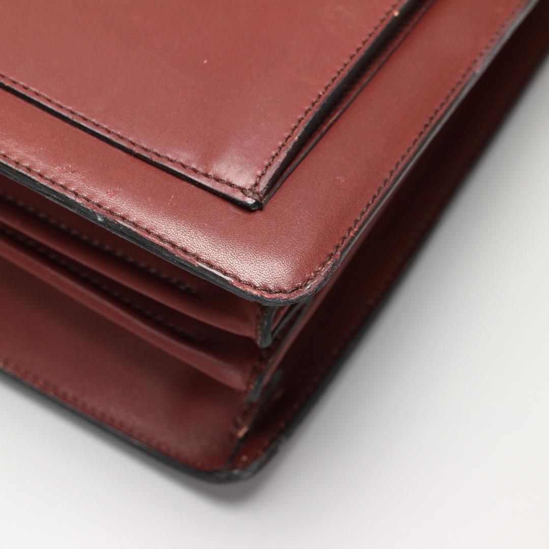 Cartier バッグ　 マストライン ボルドー　ビジネスバッグ　手提げ