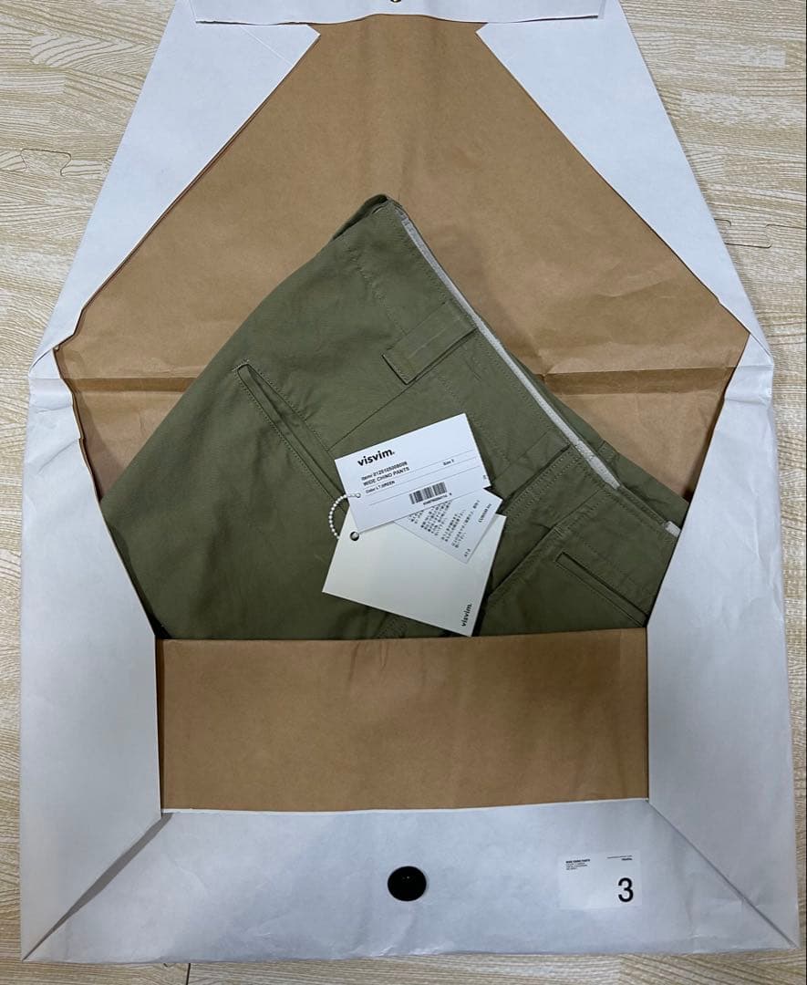 visvim 25ss WIDE CHINO PANTS LT.GREEN 3番