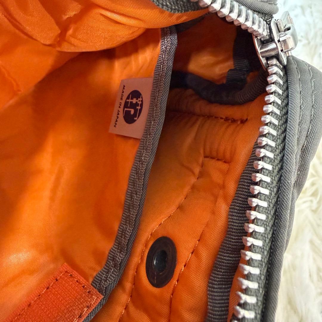 ポーター　タンカー　ショルダーバッグ　シルバーグレー