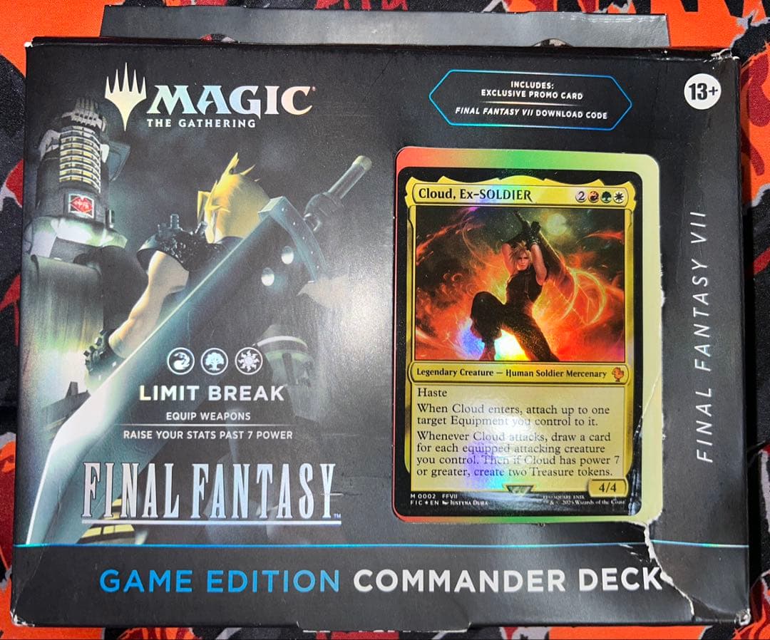 MTG FF 統率者デッキ リミットブレイク②GAME EDITION 米国限定