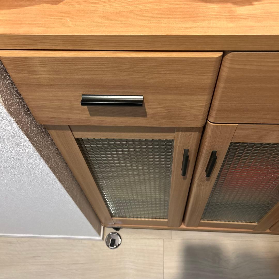 さらにお値下げ！木製キッチン収納キャビネット