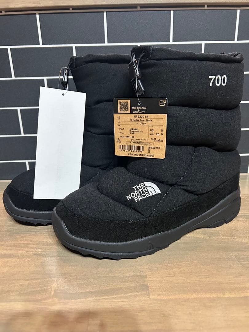 【新品】THE NORTH FACE オービットヌプシダウンブーディ26㎝