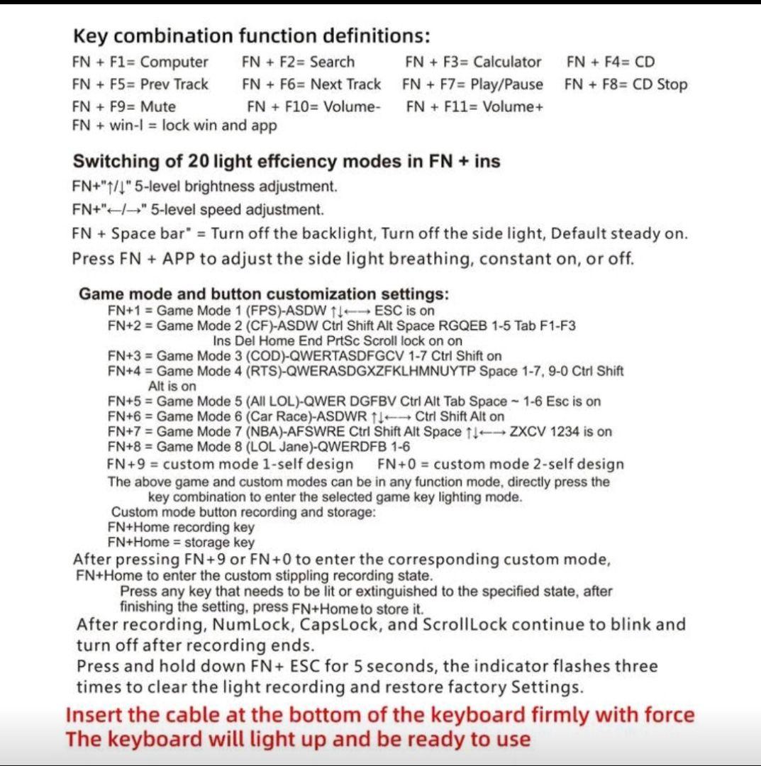 メカニカルキーボード　108KEY、青軸、US配列