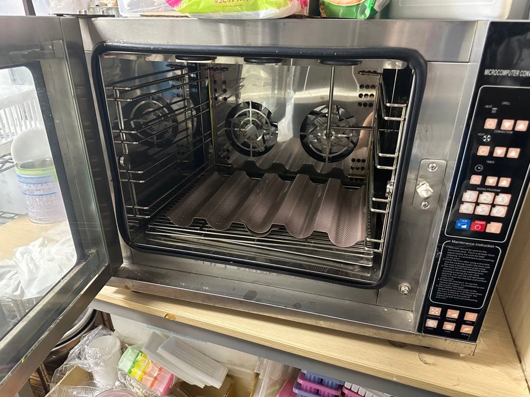 ビルトインオーブン ステンレス製