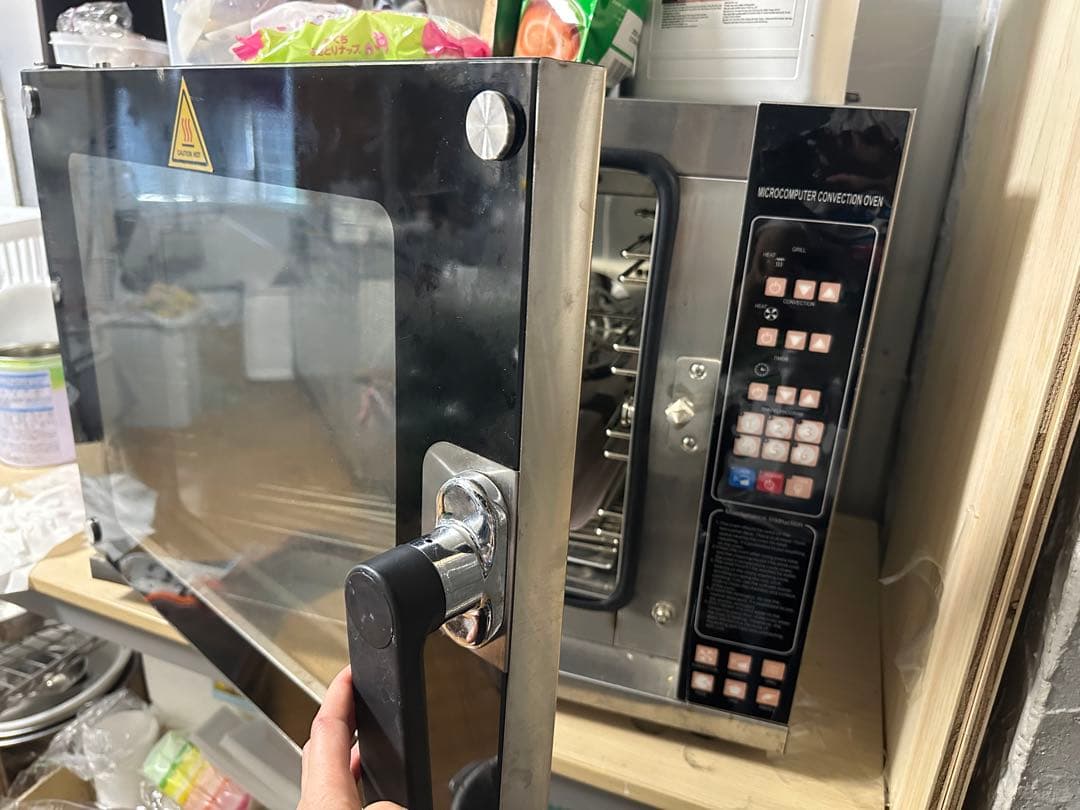 ビルトインオーブン ステンレス製