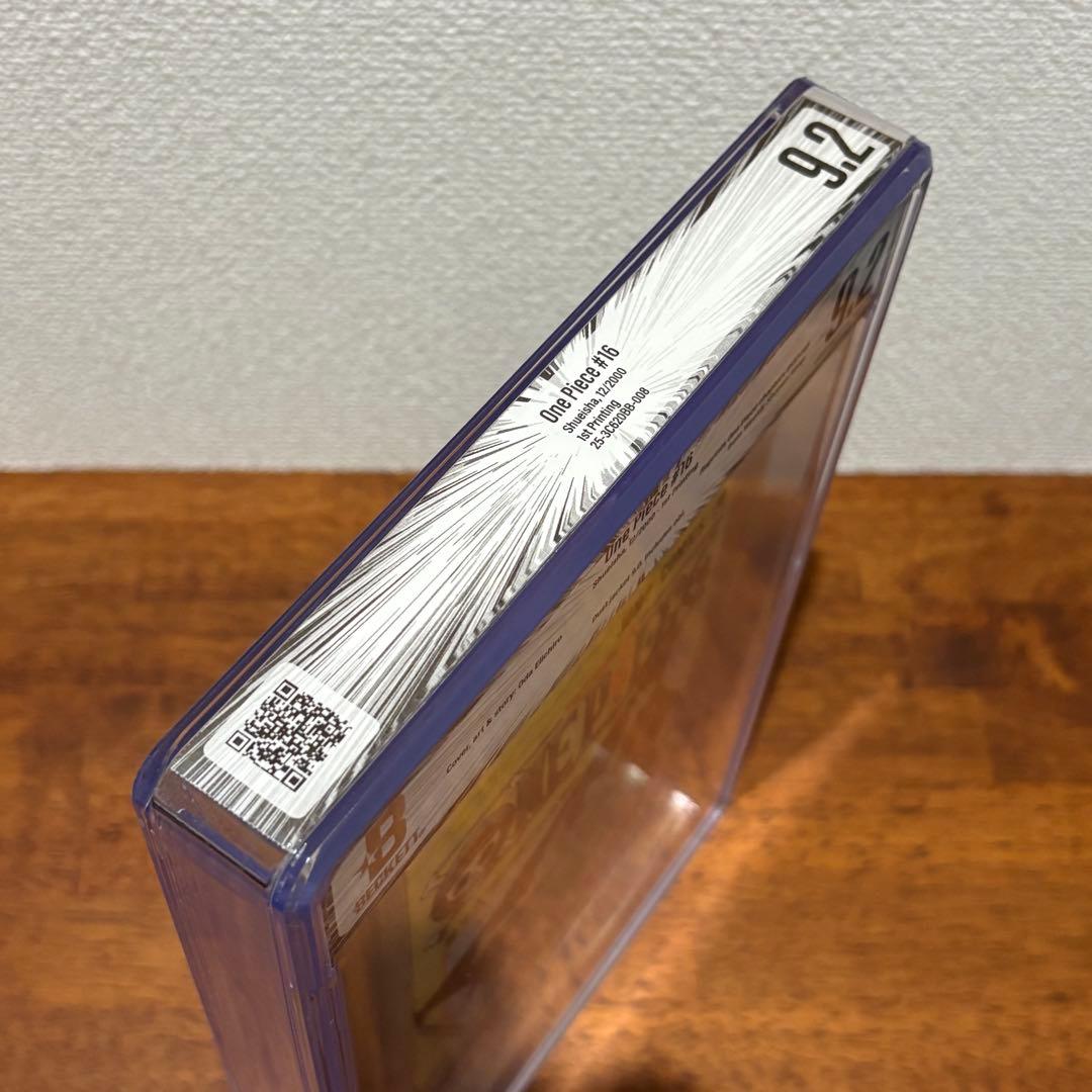 【漫画鑑定品】ONE PIECE BGS9.2 初版16巻 帯付き