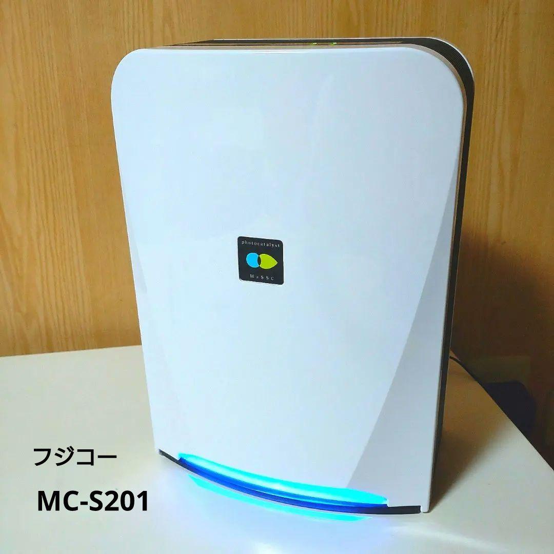 空気清浄機 除菌消臭ブルーデオS型 小型 ハイブリッド光触媒 取説 箱有　美品