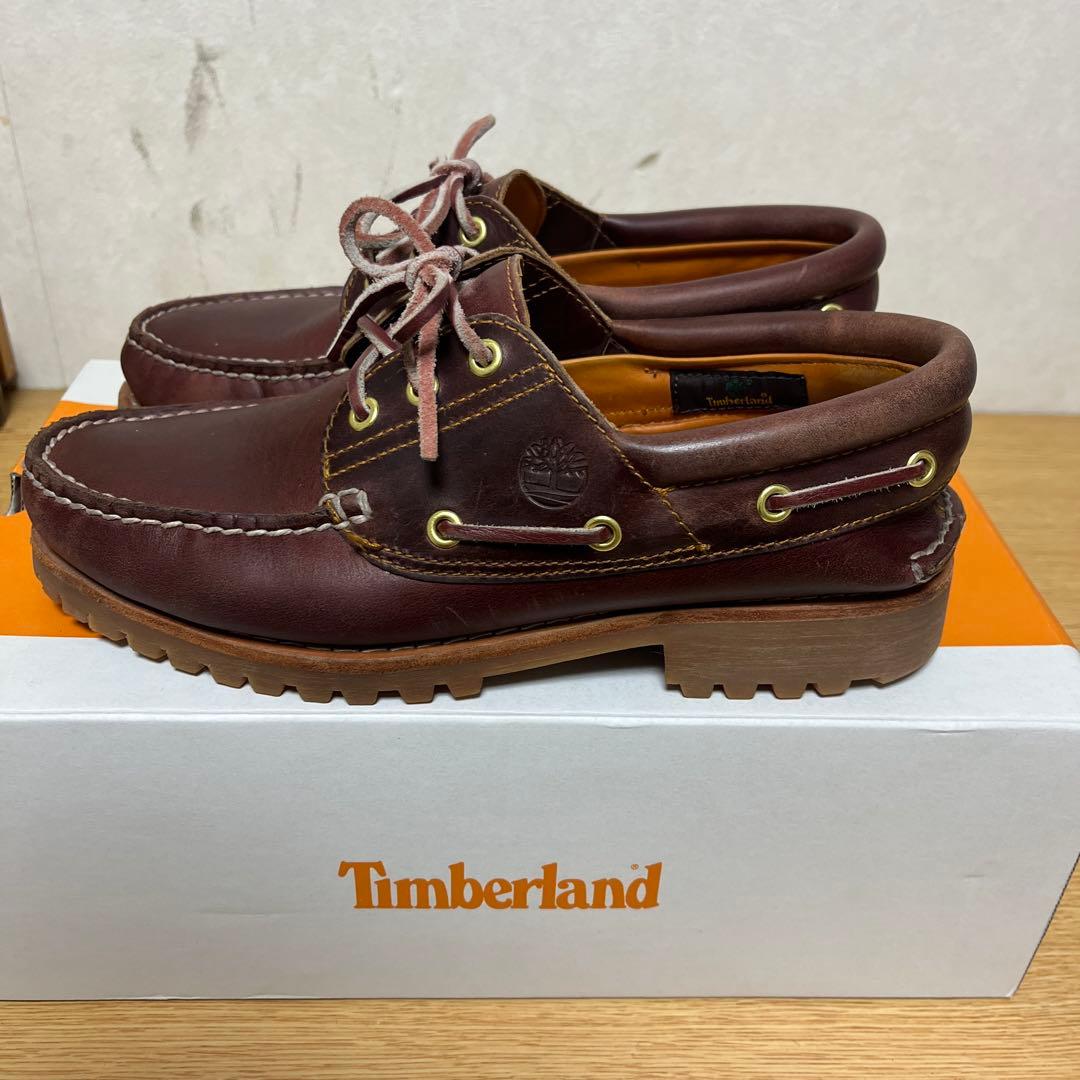 Timberland 3eye バーガンディ
