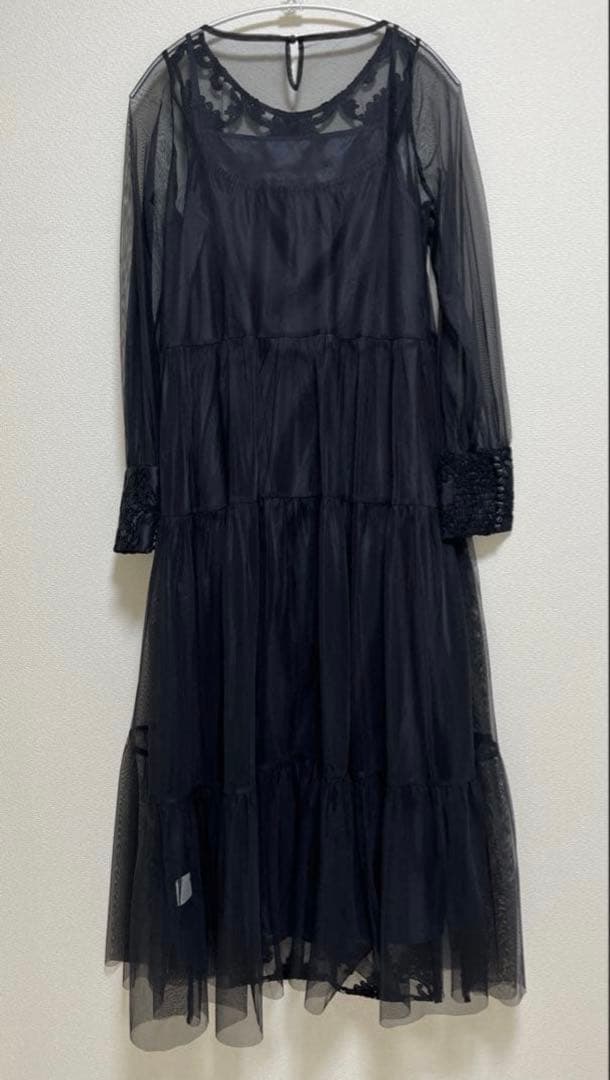 ★新品★ドリードール　モールレースサイドティアードドレス