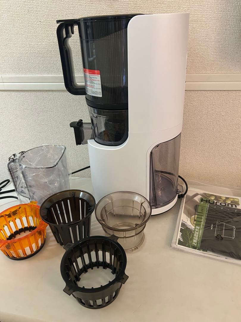 Hurom スロージューサー ホワイトフローズンセット