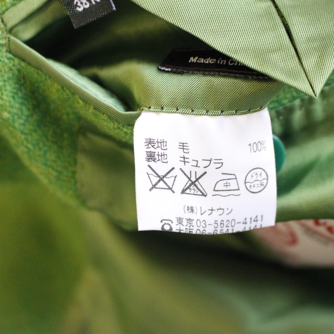 ぴーす様 J.CREW ハリスツイード テーラードジャケット M ライムグリーン