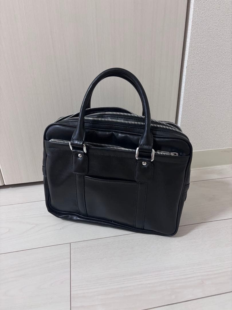 commedesgarcons ハンドバッグ　ダブルジップ