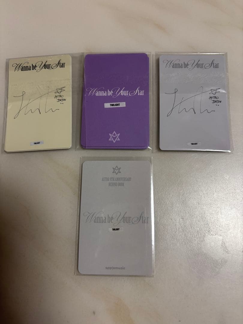 【抜けなし】ASTRO BEHIND BOOK FC限定トレカ　チャウヌ　特典