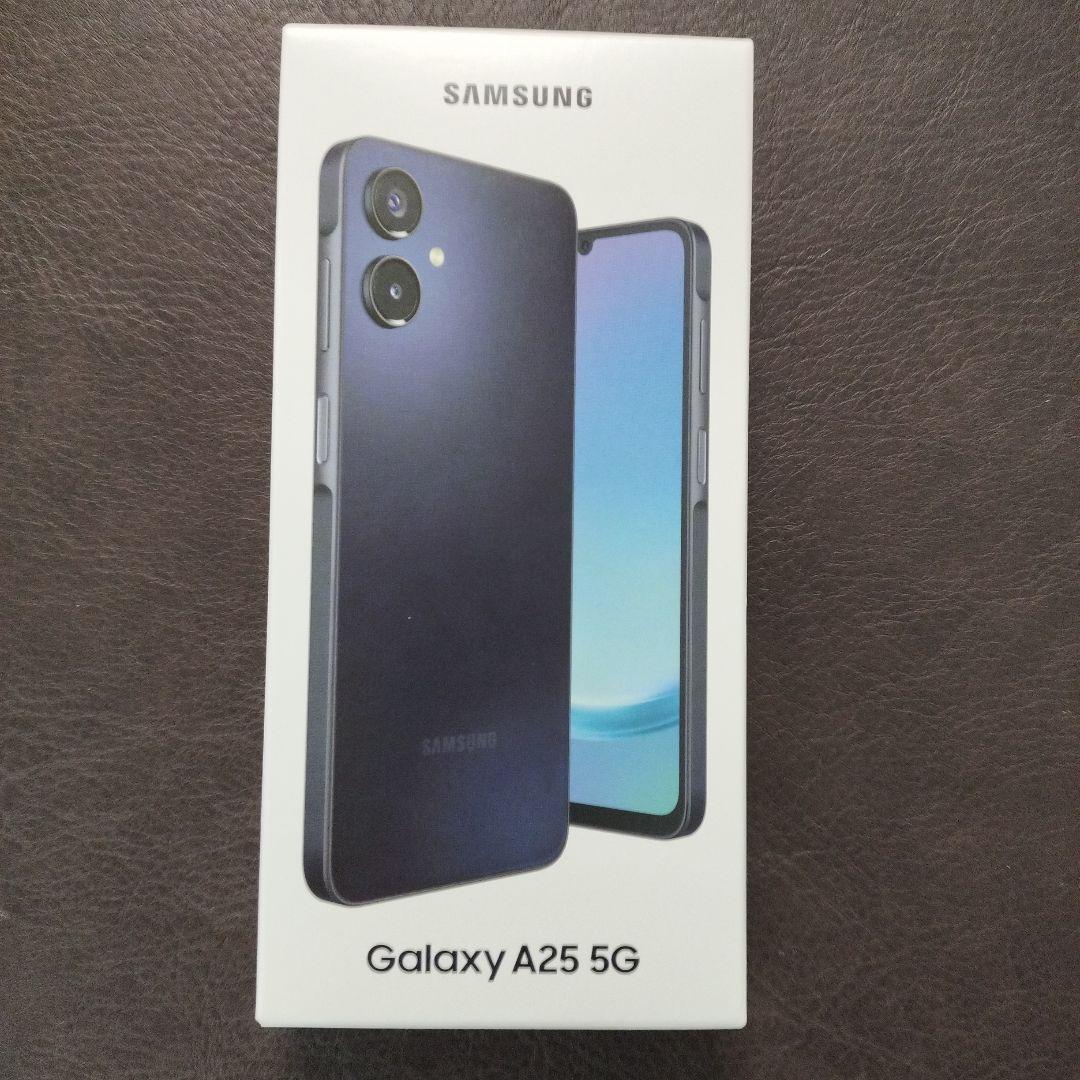 送料無料　Samsung Galaxy A25 5G ブラック 64GB未開封品