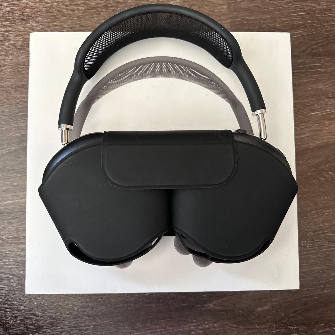 AirPodsMax ブラック ワイヤレスイヤホン 本体 ケース付き