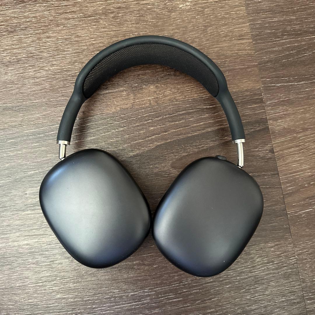 AirPodsMax ブラック ワイヤレスイヤホン 本体 ケース付き