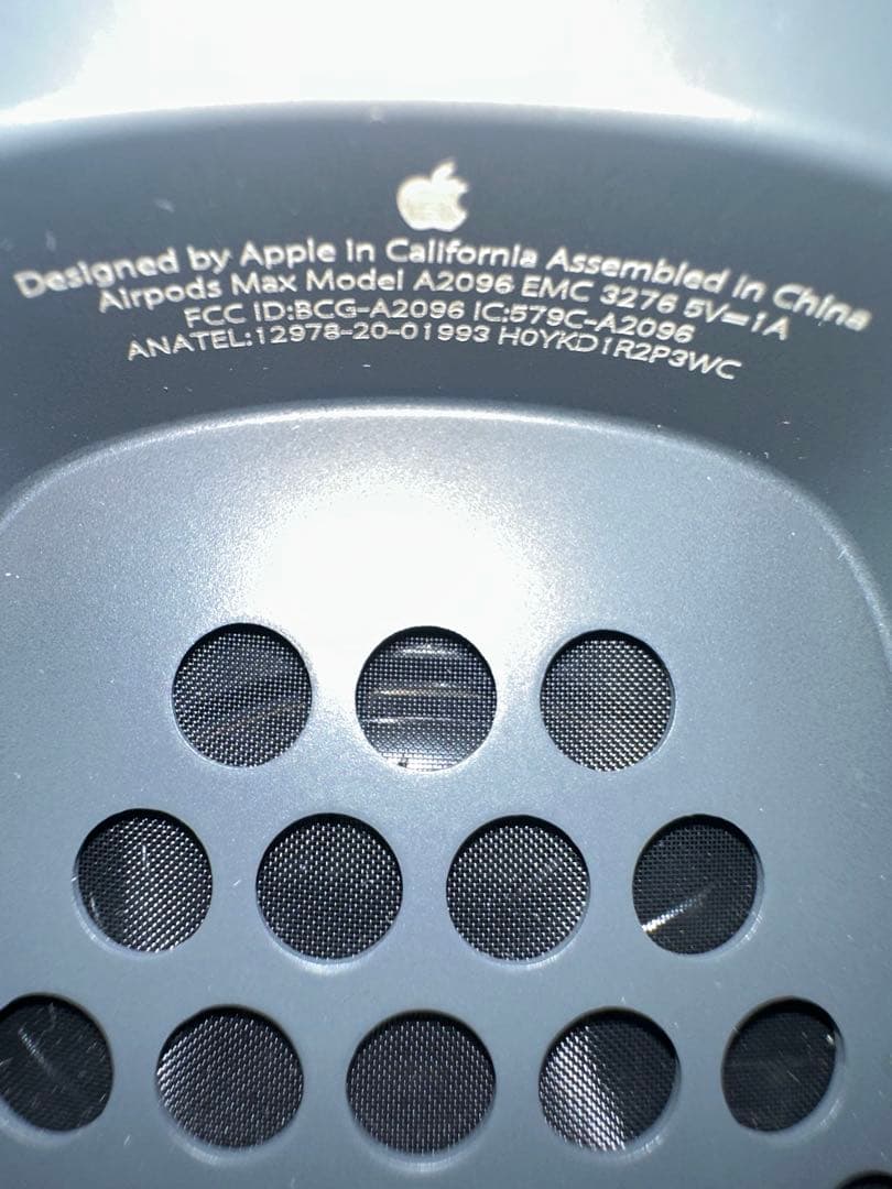 AirPodsMax ブラック ワイヤレスイヤホン 本体 ケース付き