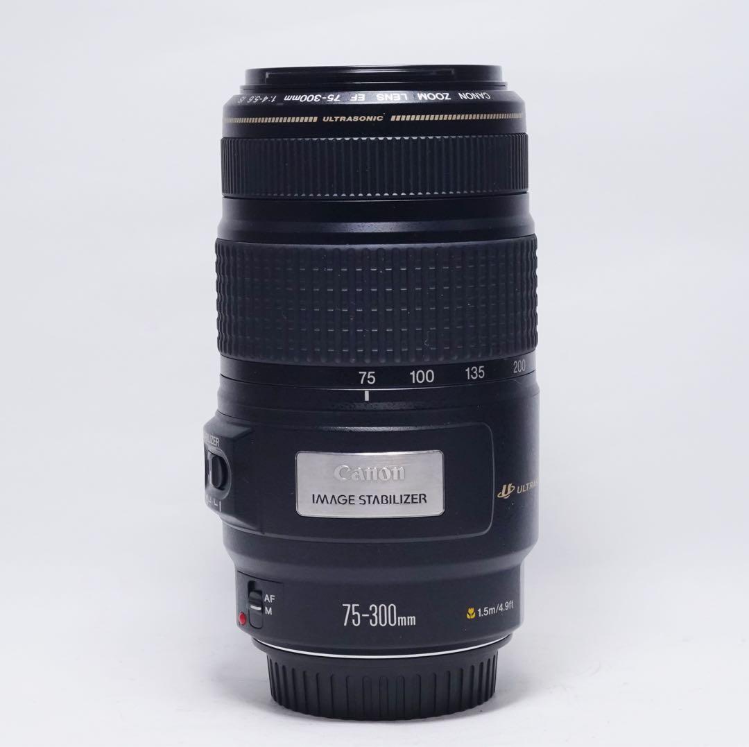極美品 Canon EF 75-300mm f4-5.6 IS usm