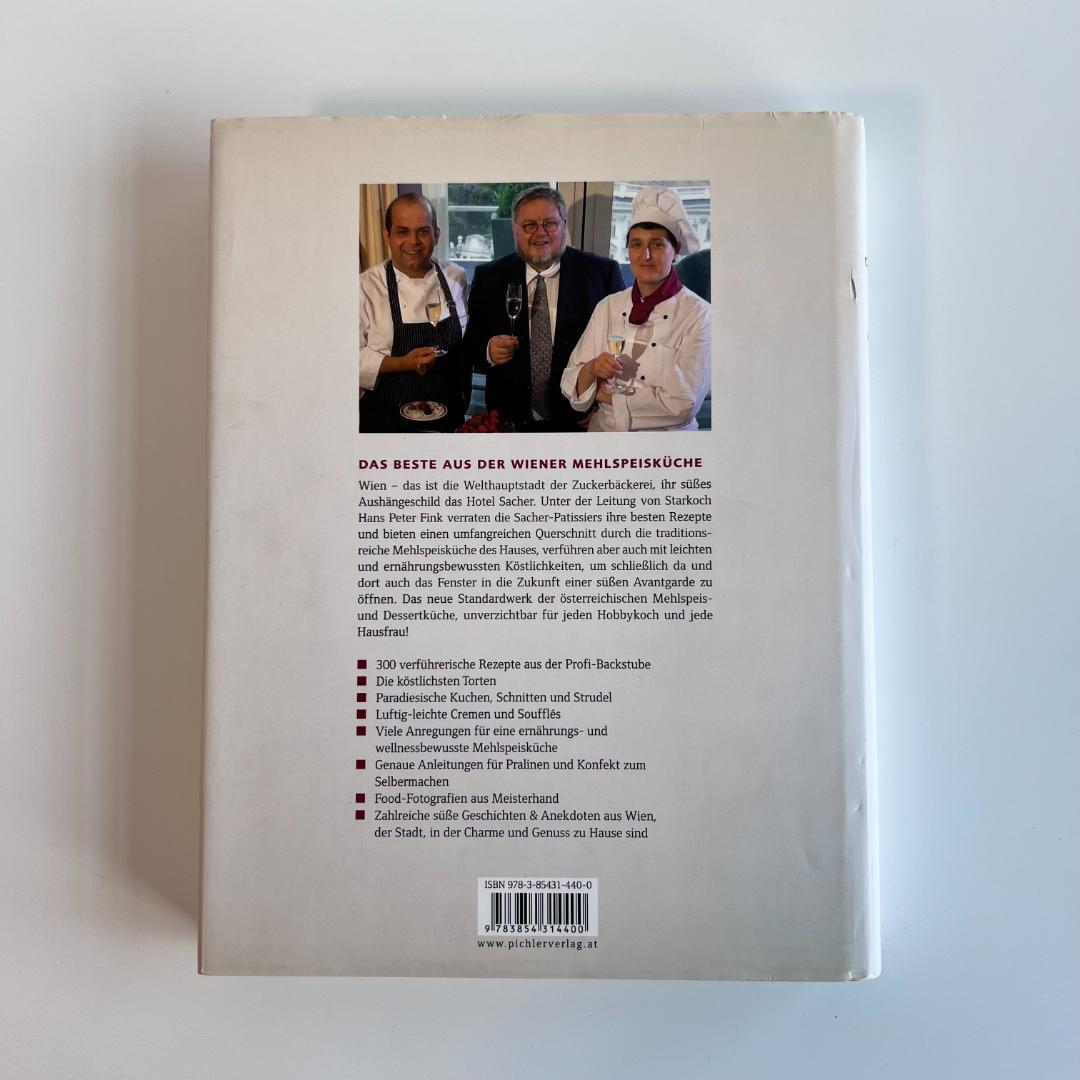 洋書　製菓レシピ本　ホテルザッハー　オリジナルレシピ集