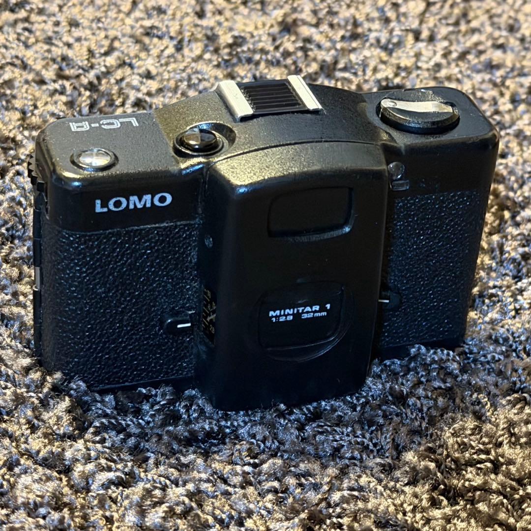 LOMO LC-A フィルムカメラ ブラック ロモ ロシア トイカメラ エモい