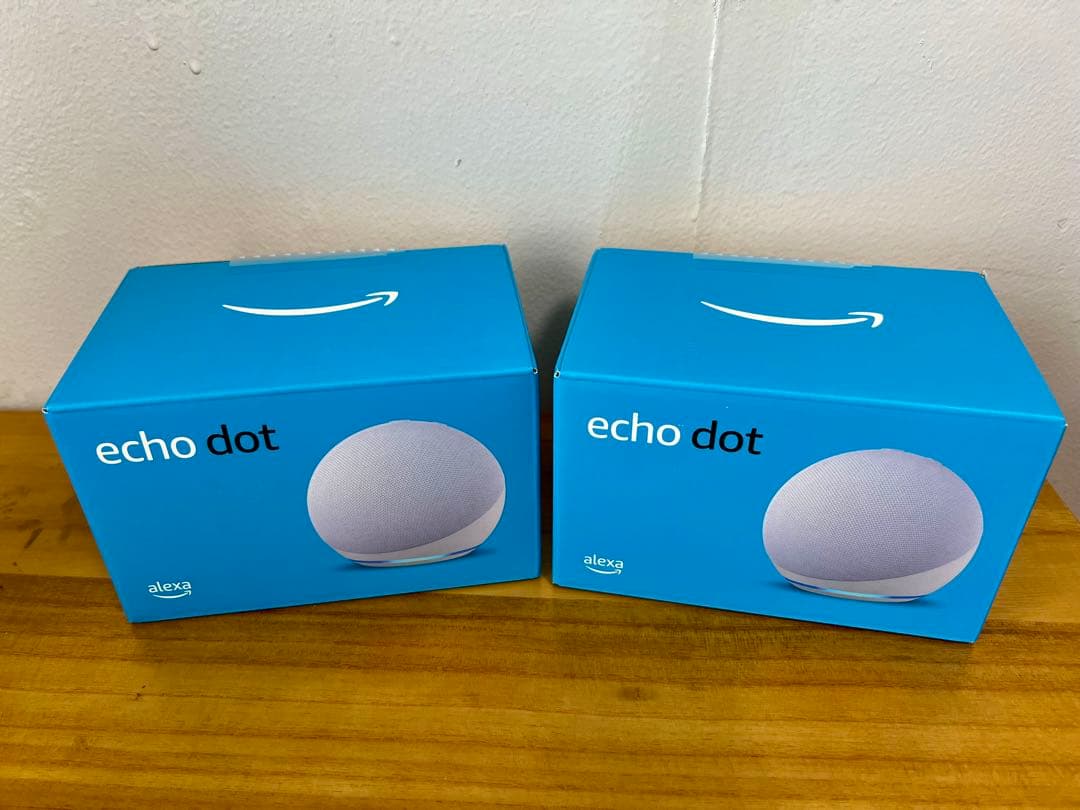 【新品未使用】Echo Dot 第5世代　2個セット　グレーシャホワイト　白