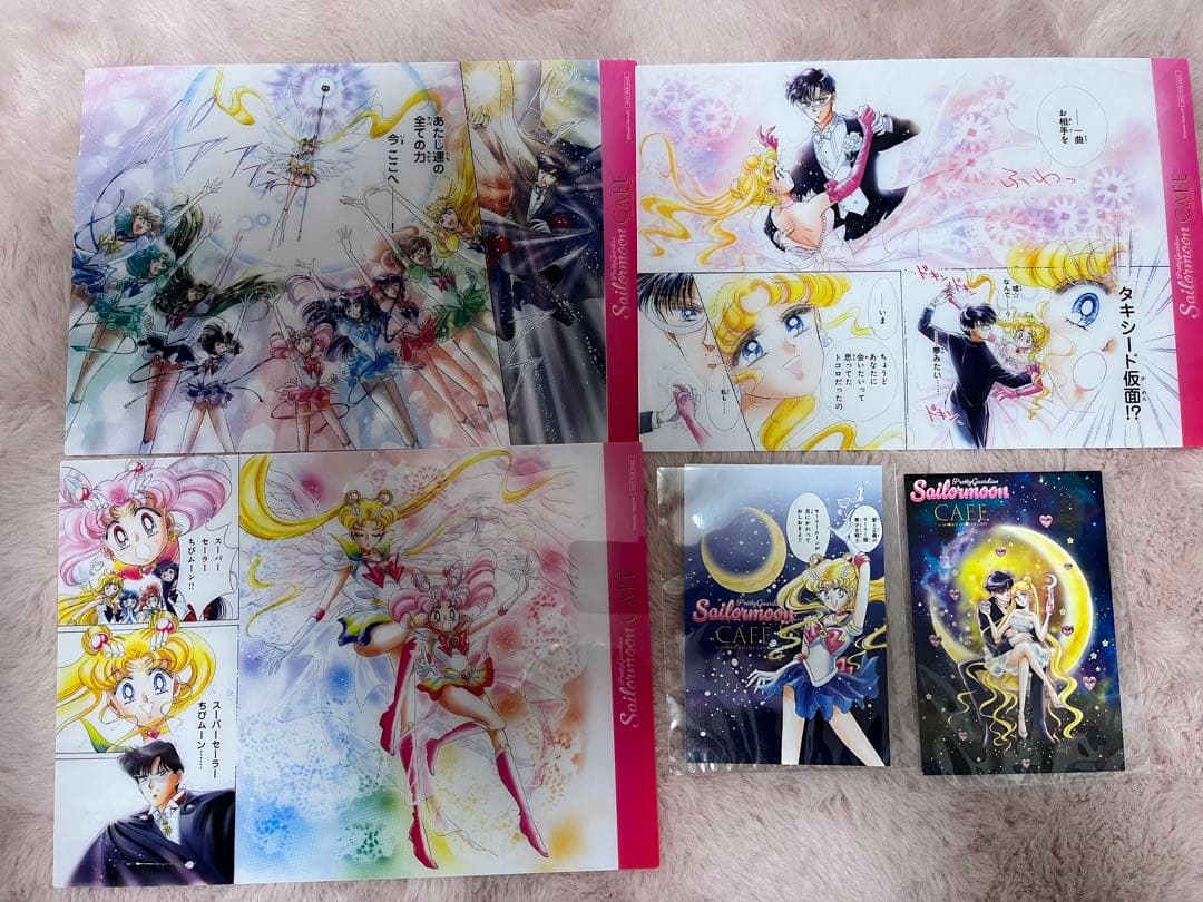 ランチョンマット3種　セーラームーンカフェ　限定