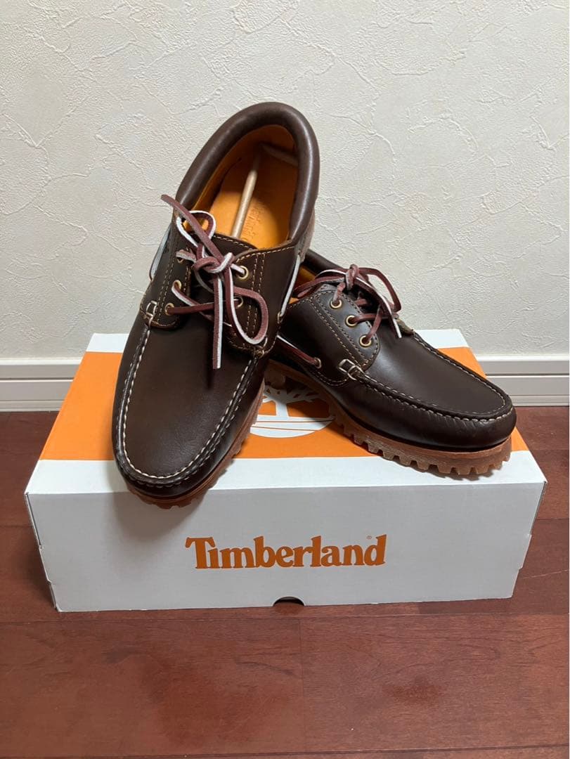 新品Timberland 3EYE ブラウン US8