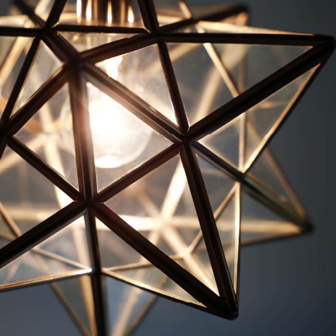 【新品・未使用】ディクラッセ 照明 星型 クリア LED電球