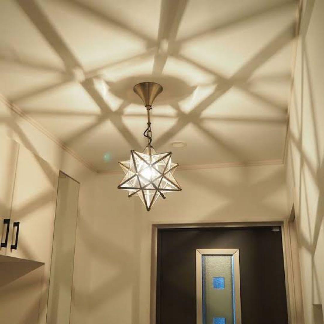 【新品・未使用】ディクラッセ 照明 星型 クリア LED電球