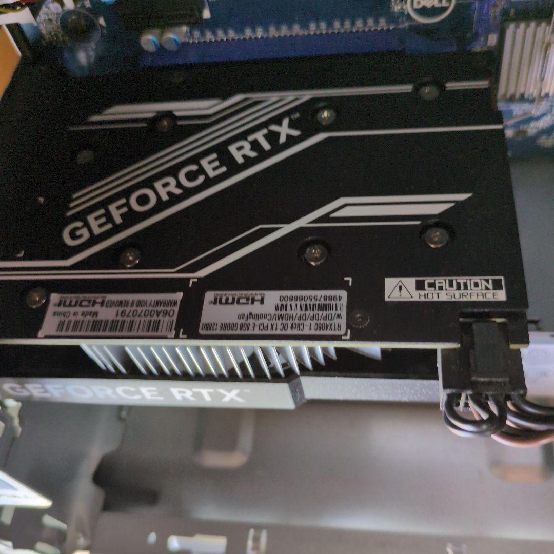 ゲーミングデスクトップPC　 RTX4060　チェック済み