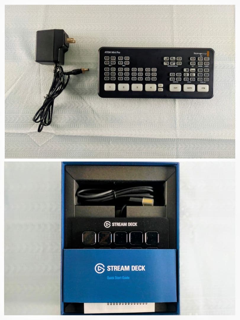 【新品エルガト付！】 ATEM Mini Pro☆ほぼ未使用 配信セット☆