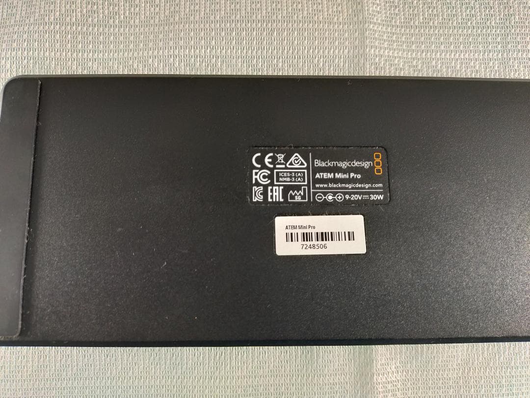 【新品エルガト付！】 ATEM Mini Pro☆ほぼ未使用 配信セット☆