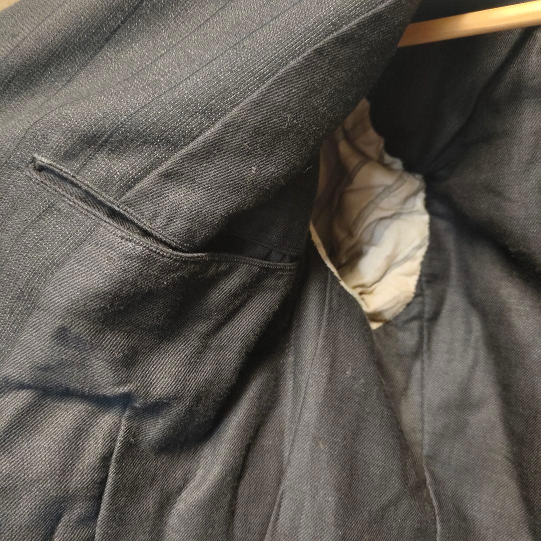 1940s 3つボタン サックコート ファーマーズ ジャケット フレンチ