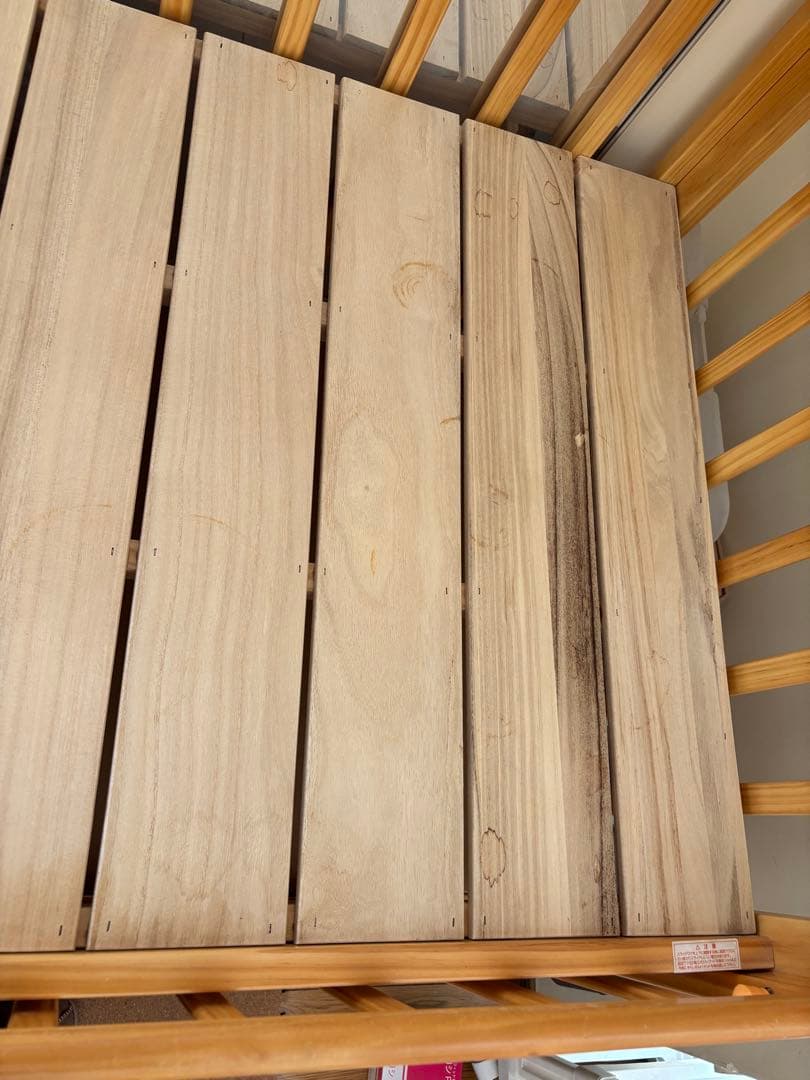 カトージ KATOJI ベビーベッド　レギュラーサイズ　ハイシート(ハイタイプ)