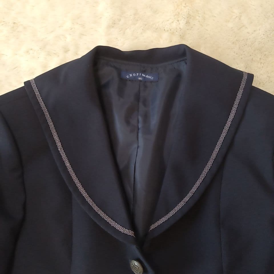 ショパン CHOPIN deux セーラー襟フォーマル2点セット 卒服 165B