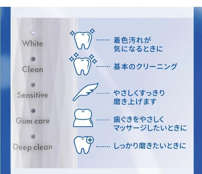 ホワイトエッセンス / 電動歯ブラシ [振動式]　WE2717