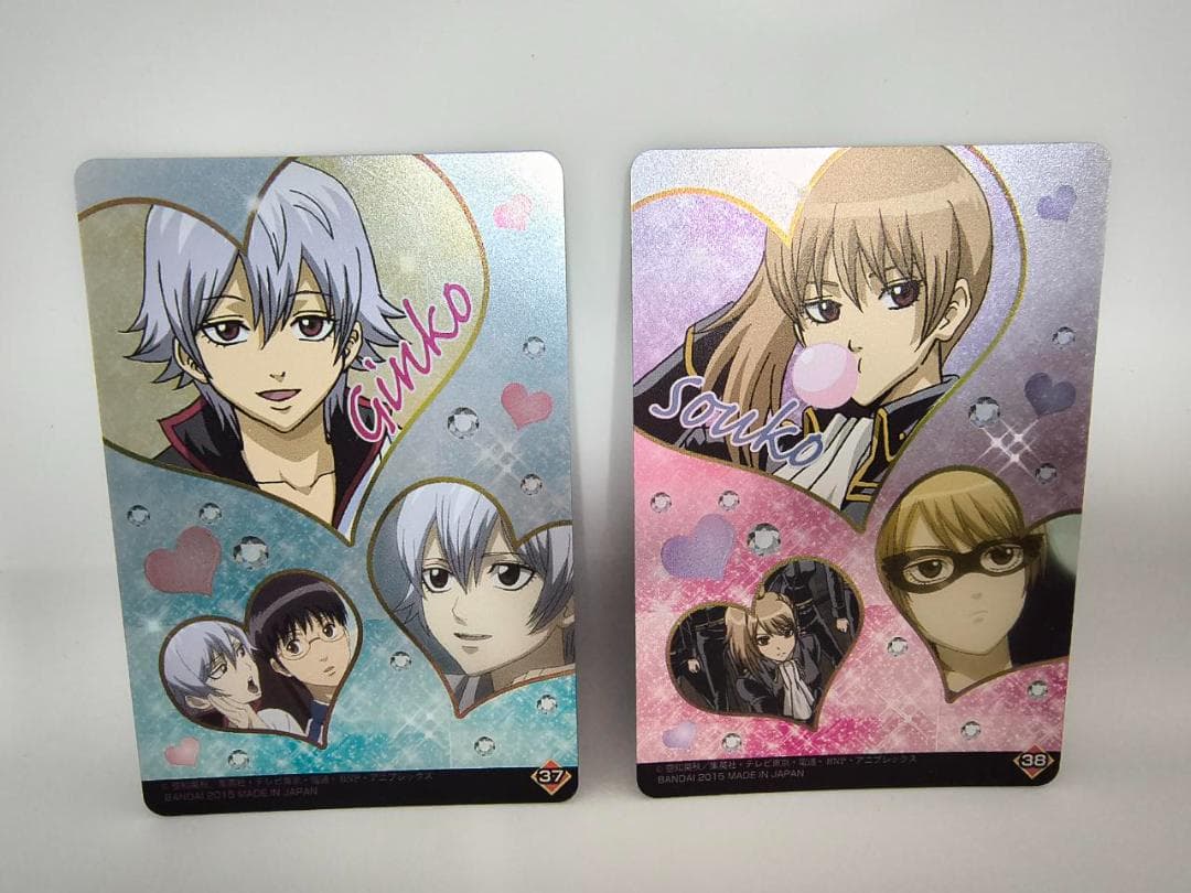 カードダス　銀魂　銀絵札コレクション　坂田銀時　銀子　沖田総司　総子