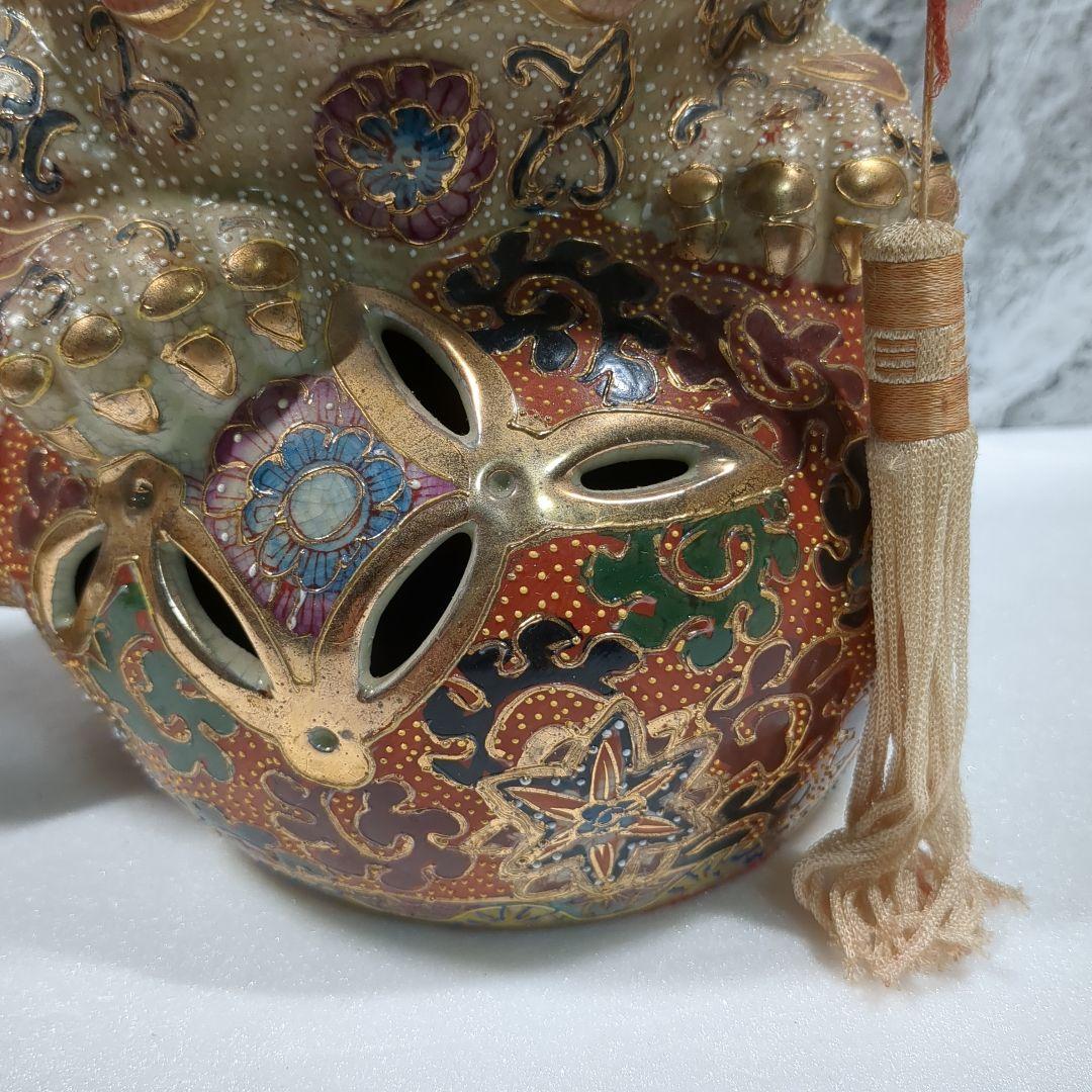 九谷焼 九谷五彩 獅子置物 ペア シーサー 狛犬 一対 縁起物 魔除け 厄除け