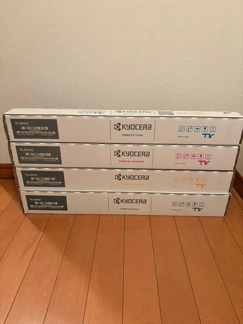 京セラ TK8376KMCY4色セット純正品