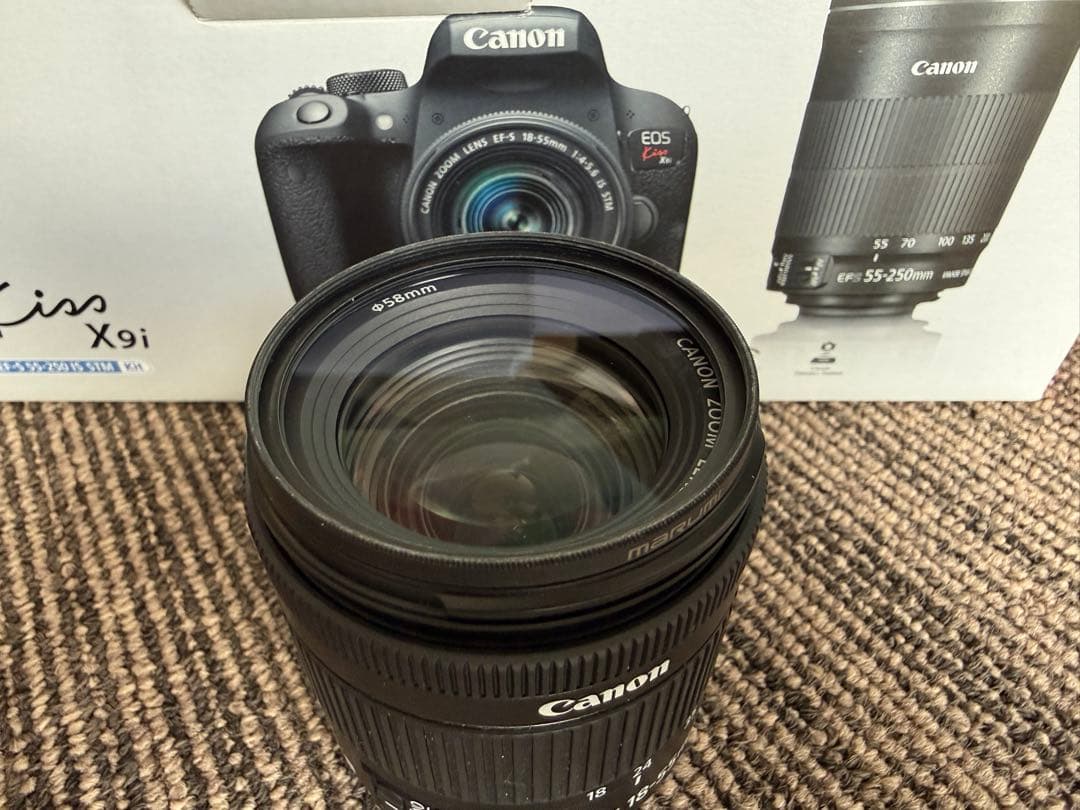EOS Kiss X9i ダブルズームキット