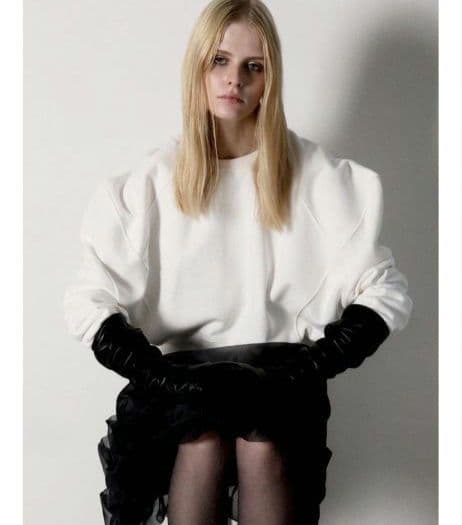 【新品未使用】AMOMMA PUFF SLEEVE SWEAT　裏毛