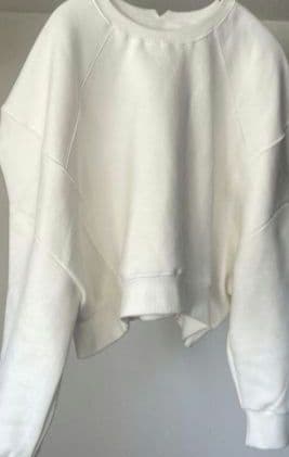 【新品未使用】AMOMMA PUFF SLEEVE SWEAT　裏毛