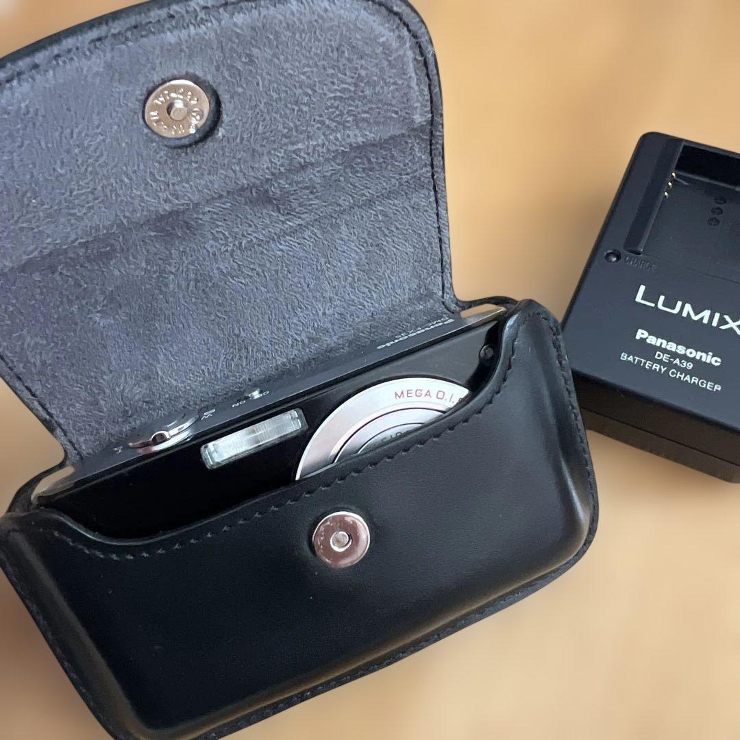 Panasonic LUMIX DMC-FX35デジカメ 黒 ケース 充電器付き