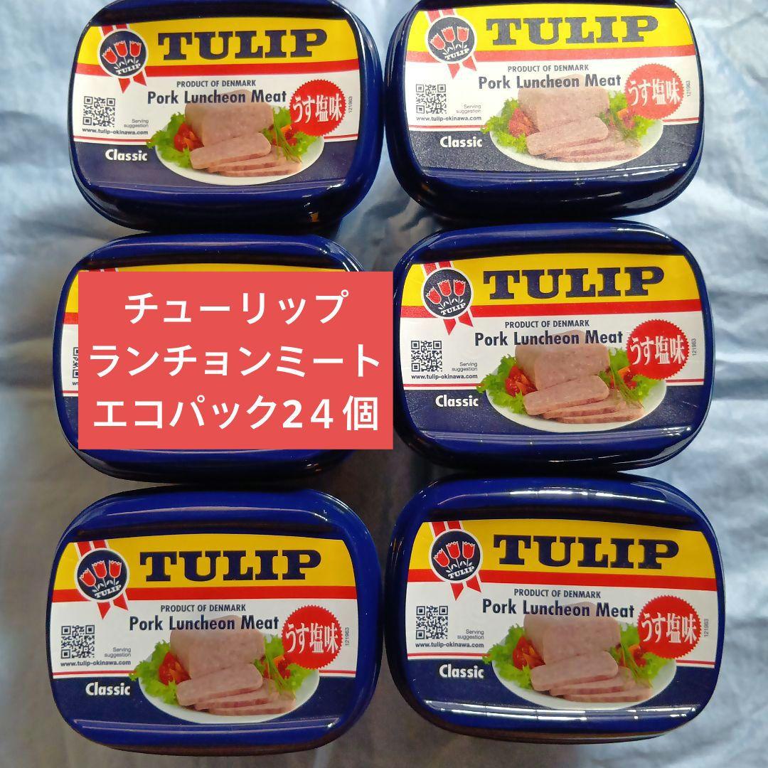 2４個✖️チューリップランチョンミートエコパック