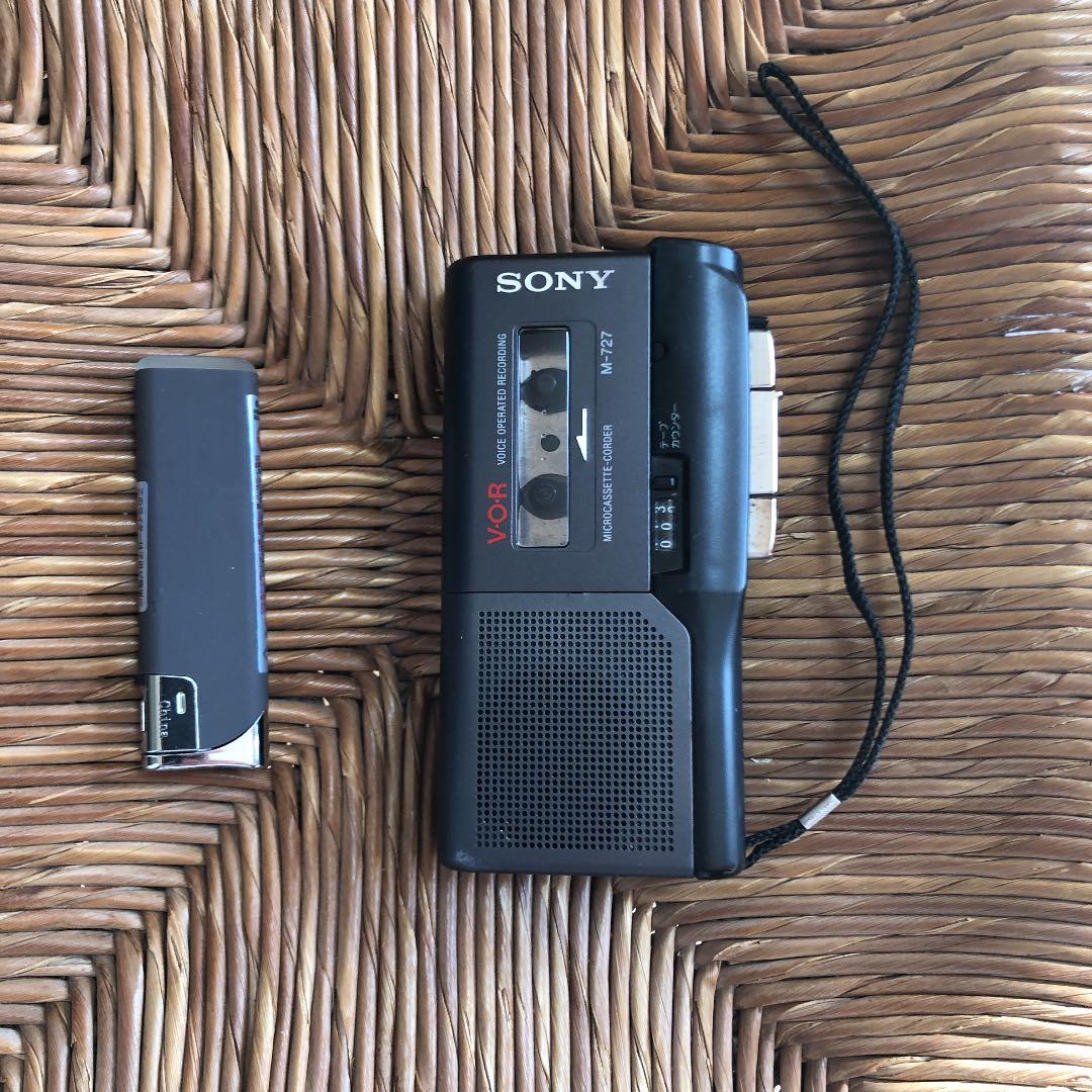 SONY マイクロカセットテープレコーダープレイヤー
