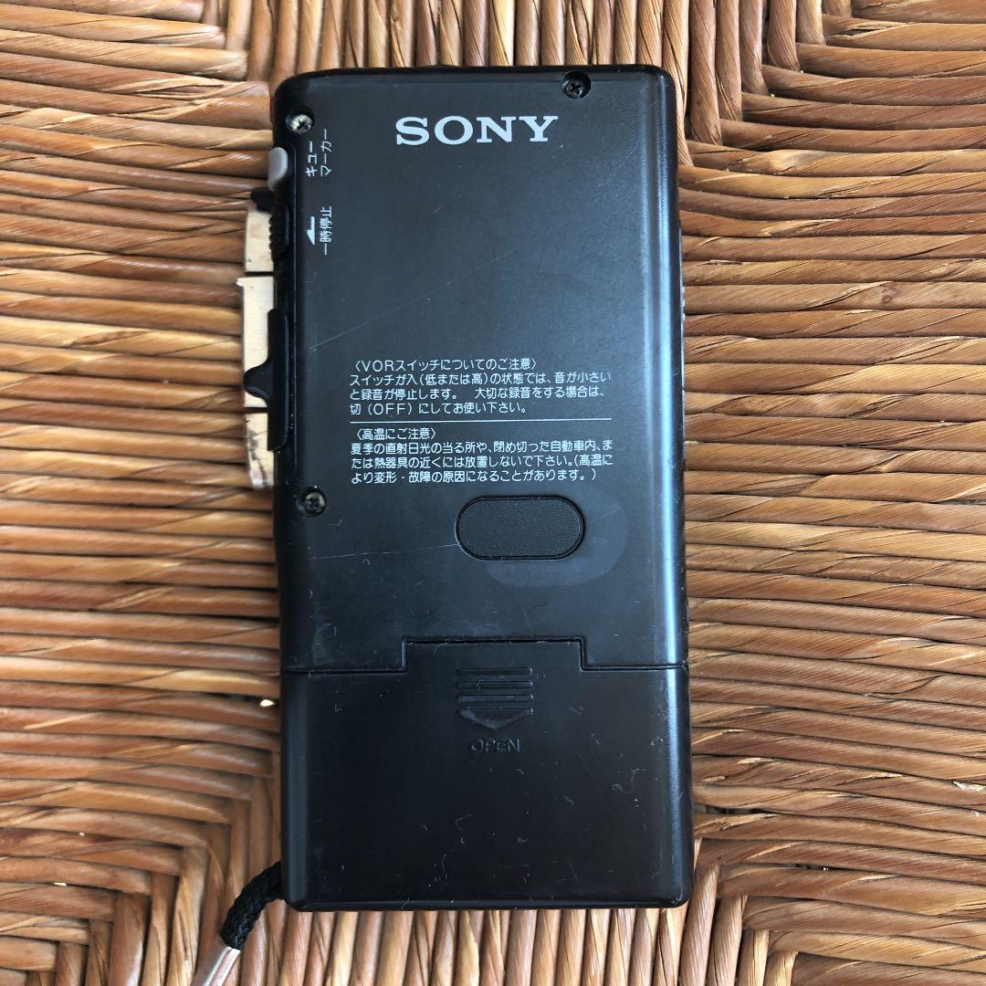 SONY マイクロカセットテープレコーダープレイヤー