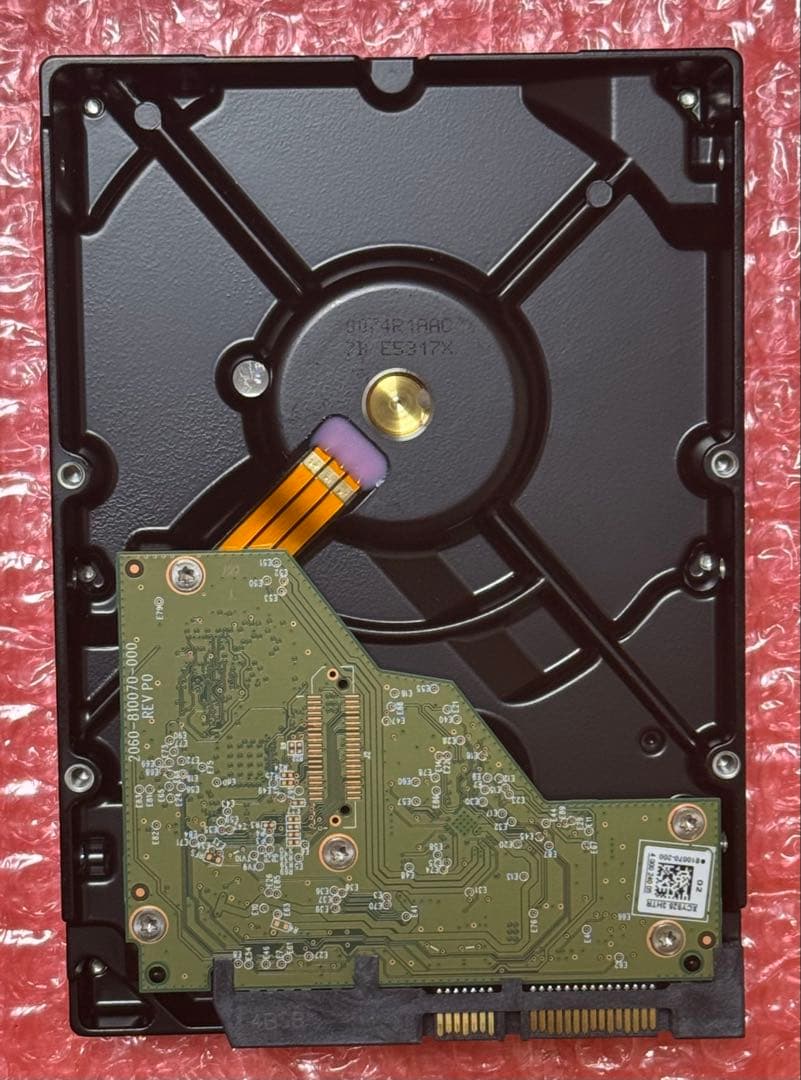 送料無料★使用4267時間★2TB★WD Red Plus