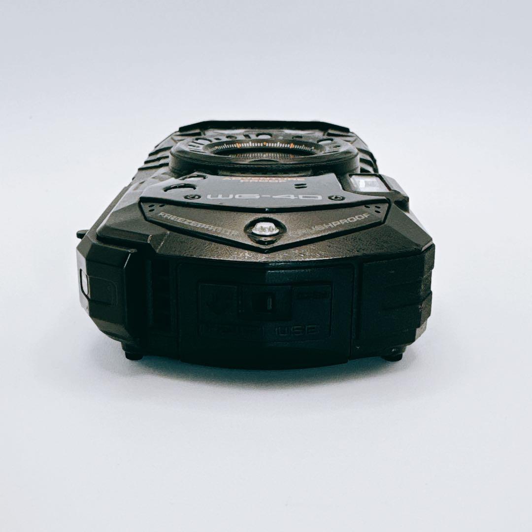 RICOH WG-40（ブラック）防水・耐衝撃カメラ